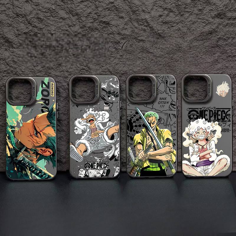 One Piece Luffy Zoro สําหรับ INFINIX HOT 60 Pro Plus 50 40 30 40i 30i 20 12 12i 11 Play Pova 7 SPARK 30C 20C 20 10 Pro ITEL S23 เคสโทรศัพท์ชุบอะนิเมะการ์ตูน Hard