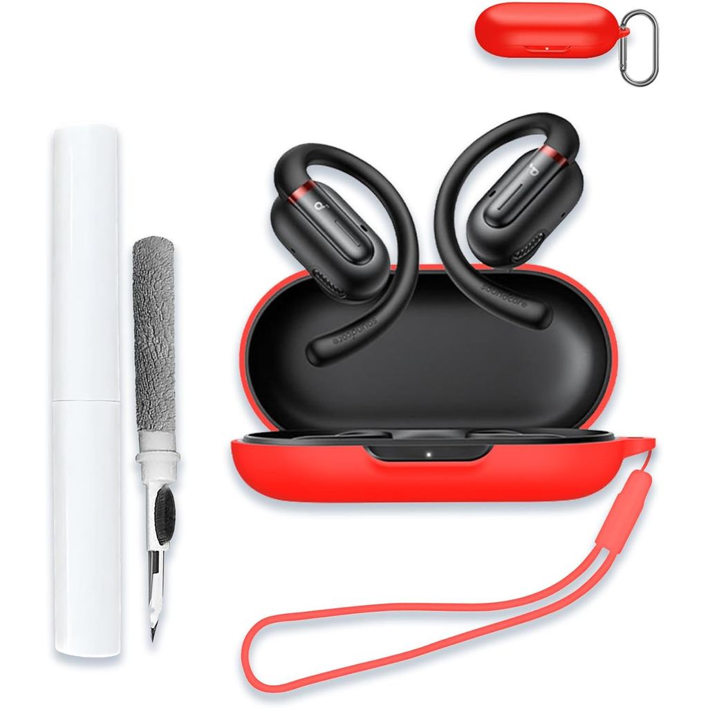 สําหรับ Soundcore โดย Anker V30i กรณี,ซิลิโคนอ่อนนุ่มป้องกันแบบพกพา Scratch Shock ทนใช้งานร่วมกับ An