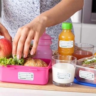 ของมาใหม่！500ชิ้น/ม้วน ฉลากสติ๊กเกอร์ Kitchen Sticker แสดงวันผลิต-วันหมดอายุ สำหรับตู้เย็นตู้แช่แข็งป้าย