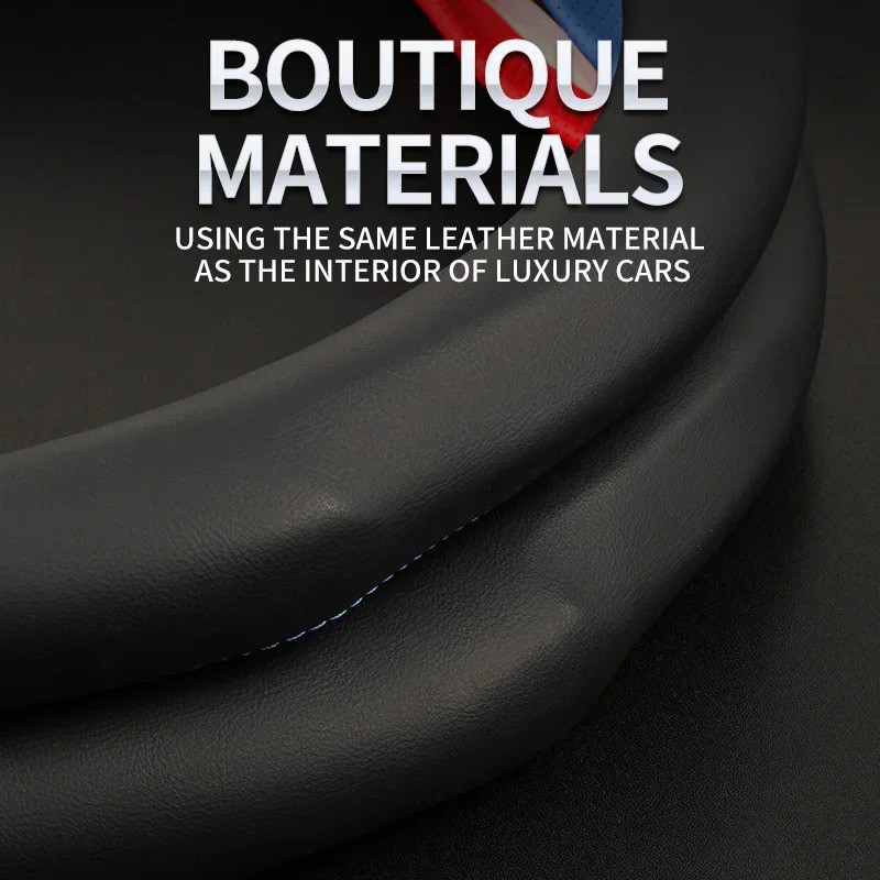 สําหรับ BMW พวงมาลัยรถ M X1 X3 X5 X6 G20 G30 E39 E46 E87 E90 E92 F10 F15 F30 คาร์บอนไฟเบอร์หนังนิ่มหนังอุปกรณ์เสริม - รูปที่ 6