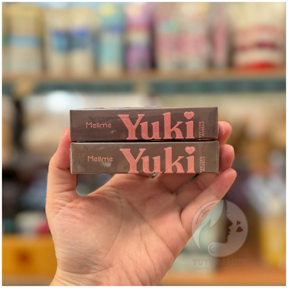 MELLME Yuki Eyebrow Mascara 5 G. #01 Neko Natural Brown / #02 Kirei Gold Brown