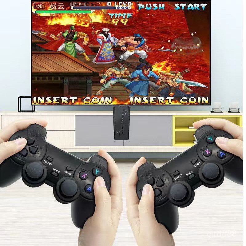 HDMI HD Home TV Game Stick U Treasure โฮสต์ขนาดเล็ก Dual Wireless Handle 4K เกม Retro ในตัว M8