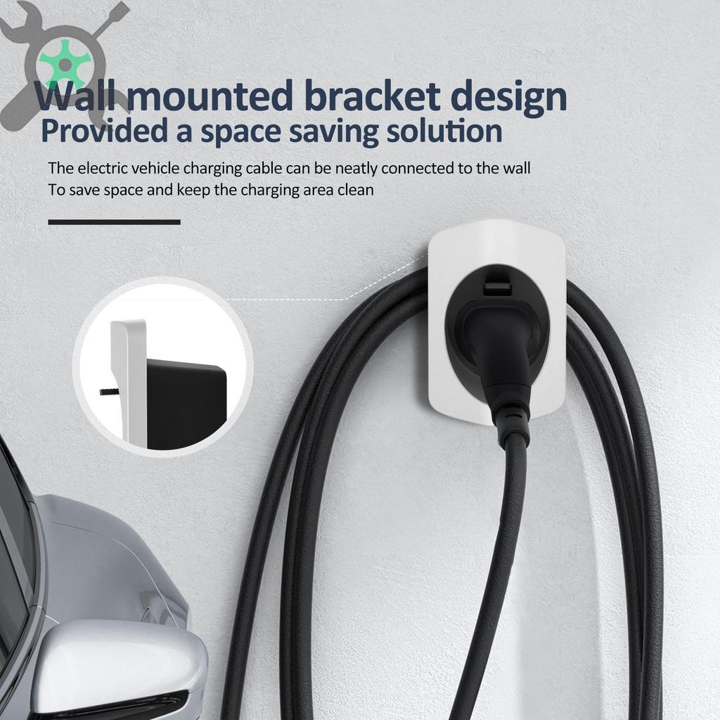 Wall Mount Type 2 EV Charger Holder ปฏิบัติประเภท 2 รูปที่ 3