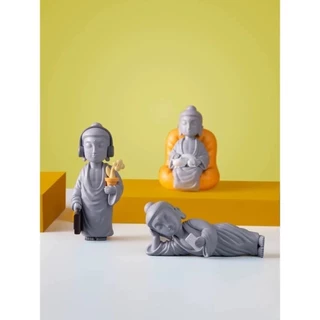 พร้อมส่ง🇹🇭 MTA. Amitofo fo了u Buddhist Trendy Art Toy Blind Box（กด6ชิ้น=1box）