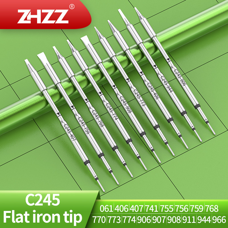 C245 หัวแร้งปลาย C245-061 C245-406 C245-407 C245-741 C245-755 C245-756 C245-759 C245-768 เข้ากันได้ 