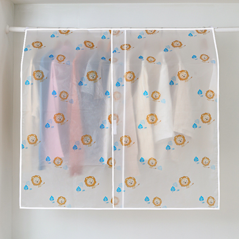 ถุงคลุมเสื้อผ้า PEVA ถุงคลุมเสื้อผ้า สะดวกสำหรับบ้าน ถุงกระเป๋าคลุมเสื้อผ้า ป้องกันเสื้อผ้าไม่ให้เสื่อมสภาพ