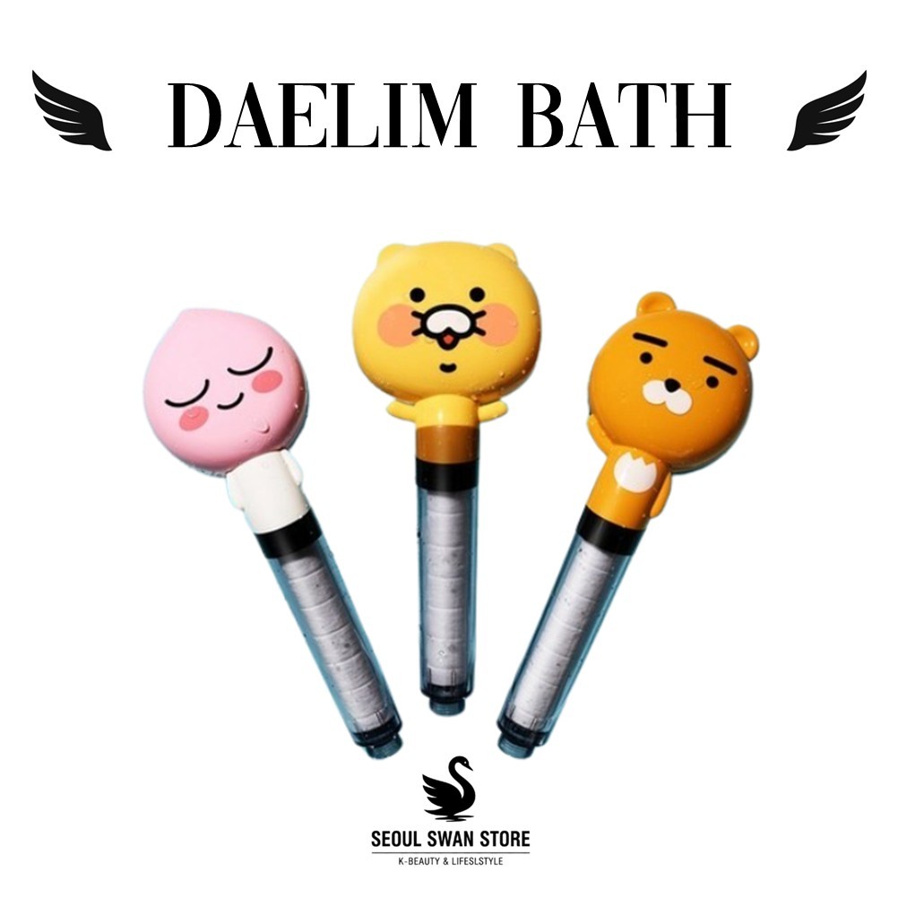 [Daelim Bath] Kakao Friends Multi Filter Shower Head | เลือก 1 จากรูปแบบ 2: Chunshik, Apeach - Showe