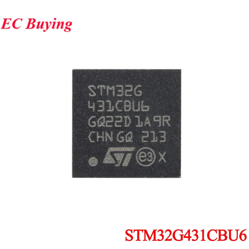 STM32G431CBU6 STM32G431 STM32G 431CBU6 STM32 32G431CB UFQFPN-48 ARM Cortex-M4 32 บิต Microcontroller