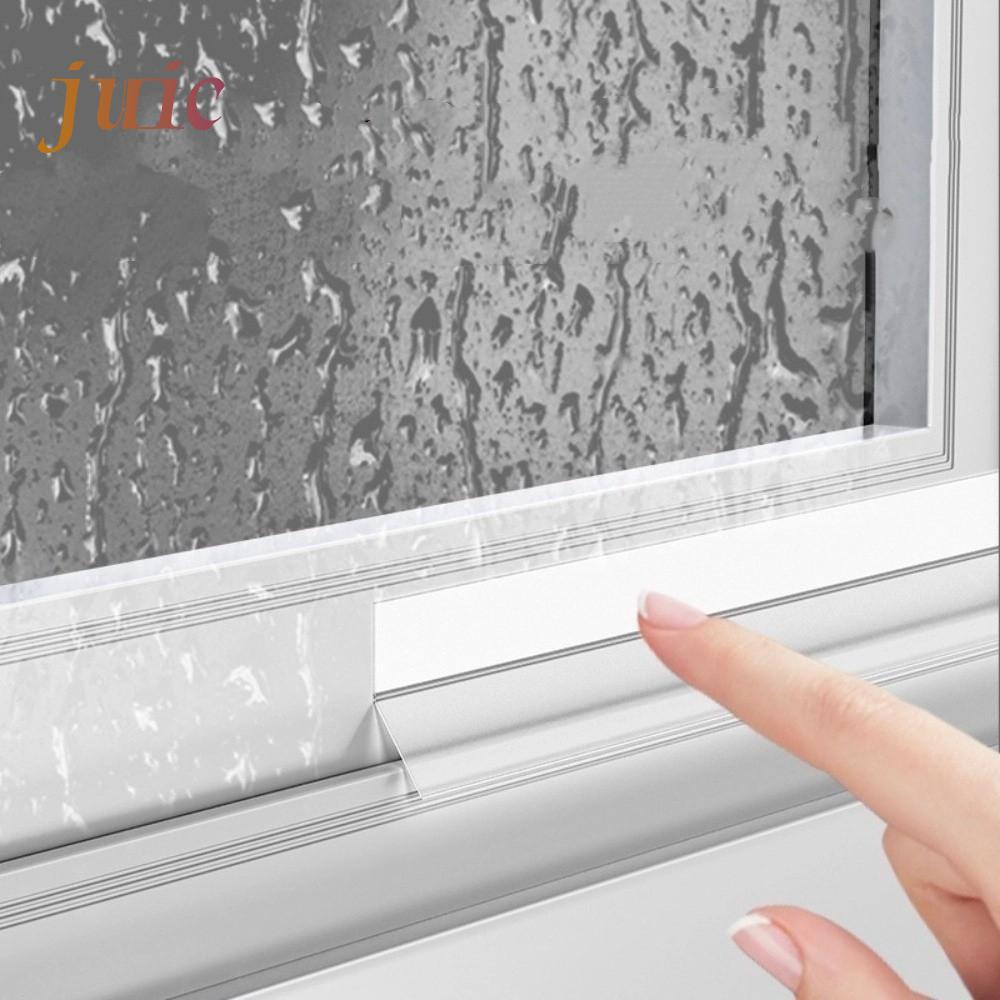 แผ่นกั้นกันน้ํา JUIC, ยาง Ainproof Water Backflow หน้าต่าง Water Blocking Bar, Weatherproof Window Edge กันน้ําปิดผนึกฟังก์ชั่น Water Deflector หน้าต่างติดตั้ง