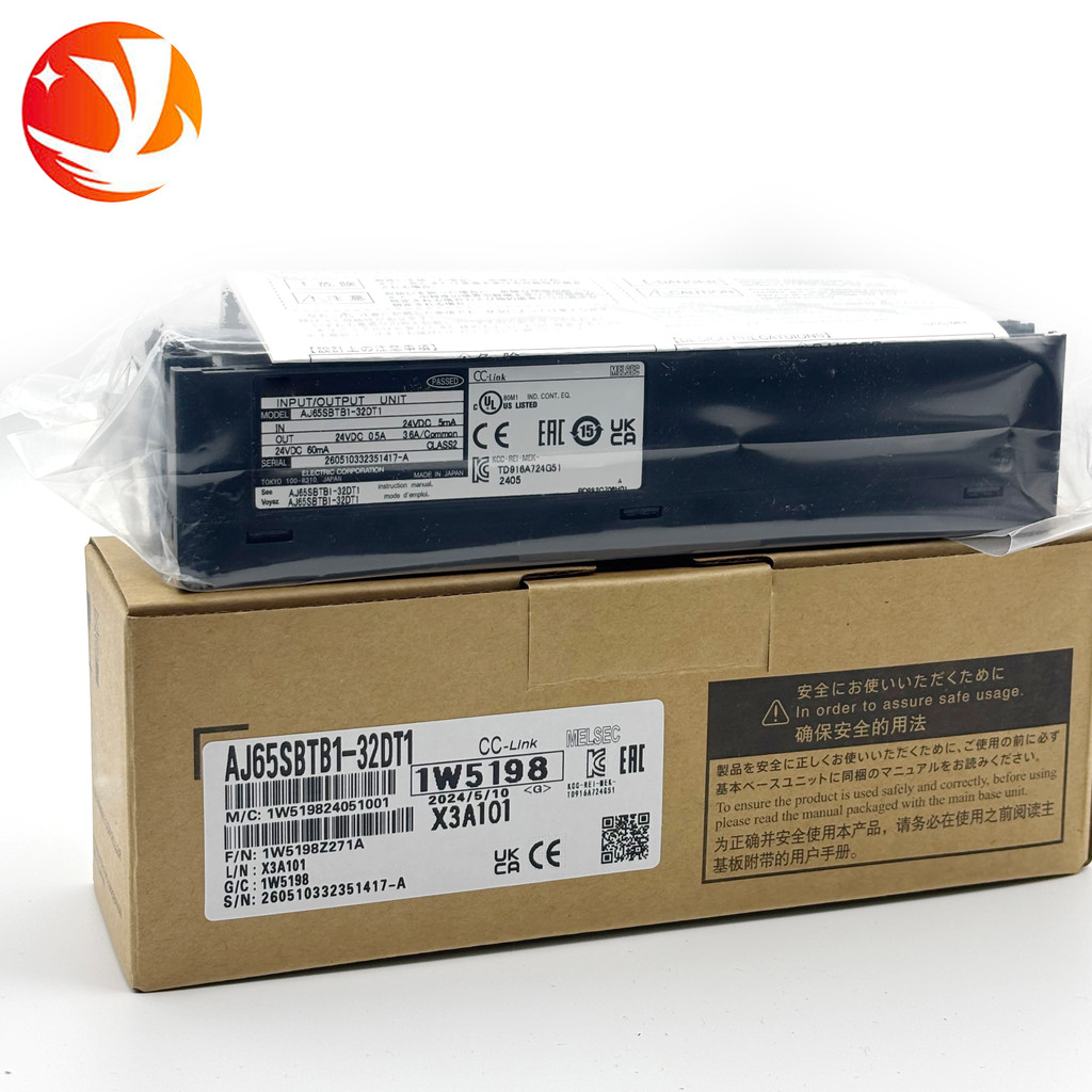 ในสต็อก คุณภาพสูงอุตสาหกรรม Automation Plc Pac คอนโทรลเลอร์เฉพาะพร้อม AJ65SBTB1-32DT1 Plc Logic Prog