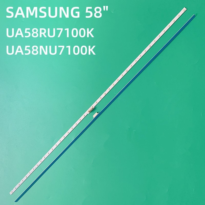 LED BAR สําหรับ SAMSUNG TV 58NU7100 58NU7200 58NU7090 UE58NU7175 UE58NU7179 UN58NU7200 UE58RU7179 10