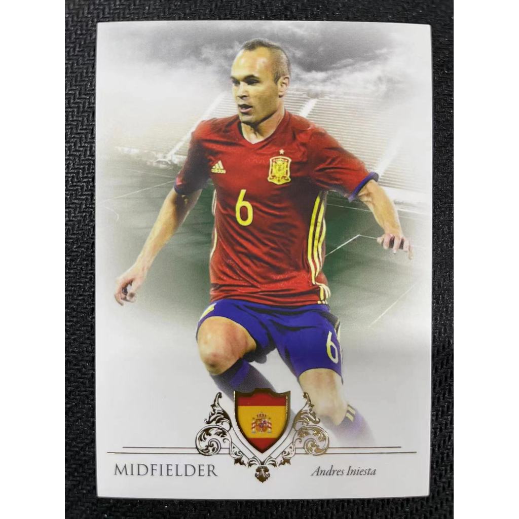 ฟูเทร่า 2016 ฟอร์เทร่า ฟุตบอล #042 การ์ด Iniesta Andres Iniesta Star
