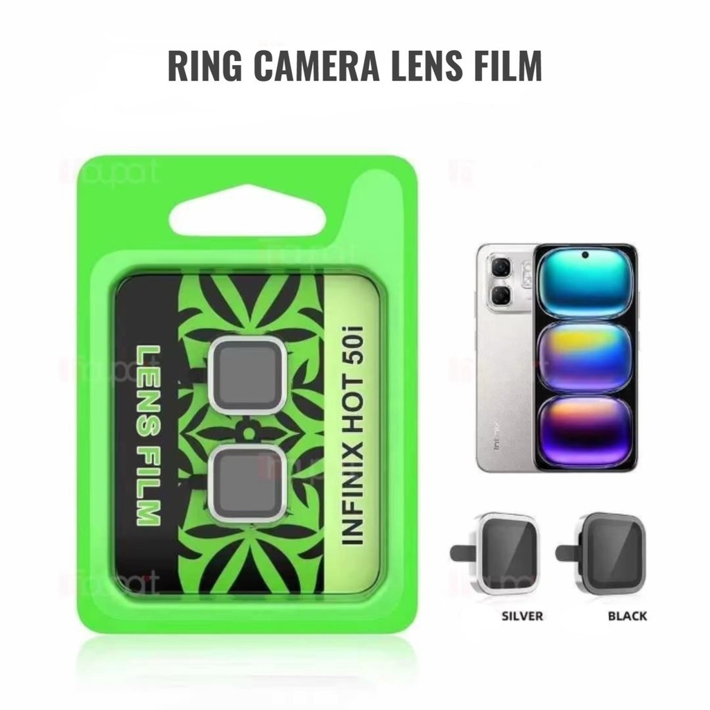 แหวนกล้องเลนส์แก้วฟิล์มกรอบเต็มสําหรับ REALME C71 -GMT