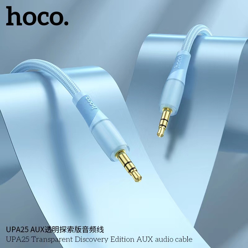 HOCO UPA25 สายแปลงเสียง AUX 3.5mm to 3.5mm / 3.5mm. to type-c / 3.5mm to L