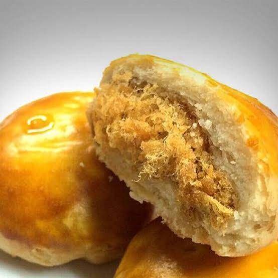 ขนมเปี๊ยะไส้ไก่หยอง รสดั้งเดิม ไส้แน่นมาก ไส้เยอะ บรรจุ 1 ชิ้น Peer Chicken (AH)