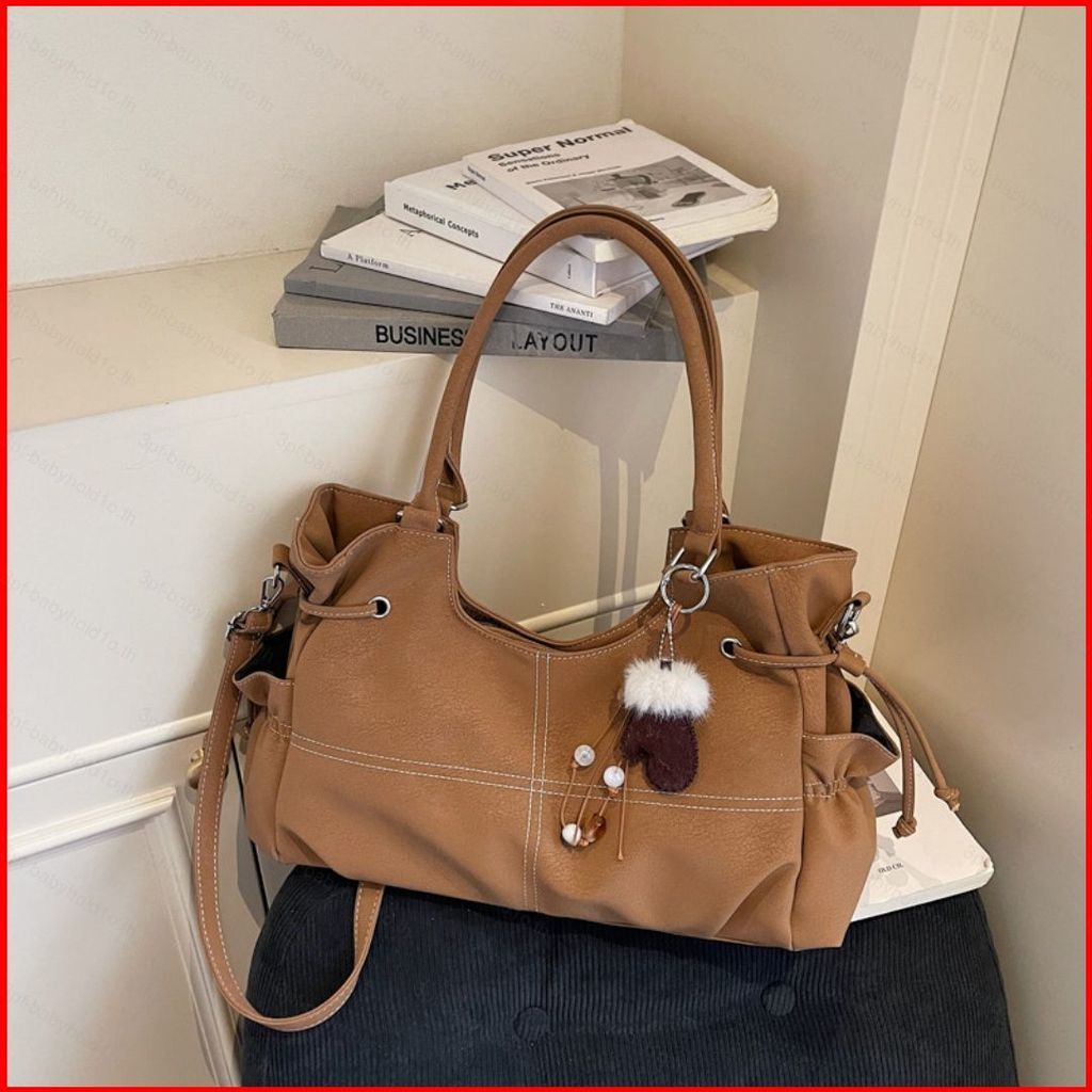 Retro Casual Suede Tote Bag for Women - Stylish & Practical for Commuting