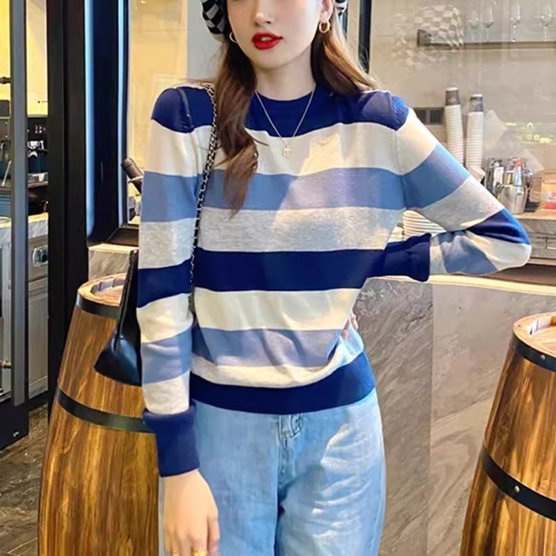 88009 เสื้อชั้นในผู้หญิงที่มีแถบตัดกัน เหมาะสำหรับสวมใส่ในฤดูใบไม้ร่วง