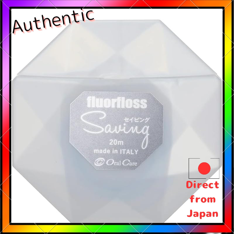 Oral Care Floor Floss Saving 20m (Approx. 50 uses) with Threader