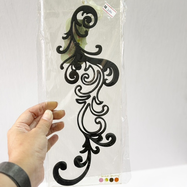 Prima Marketing Donna Downey Foam Stamps - Swirls (สําหรับภาพจิตรกรรมฝาผนัง, สื่อผสม)