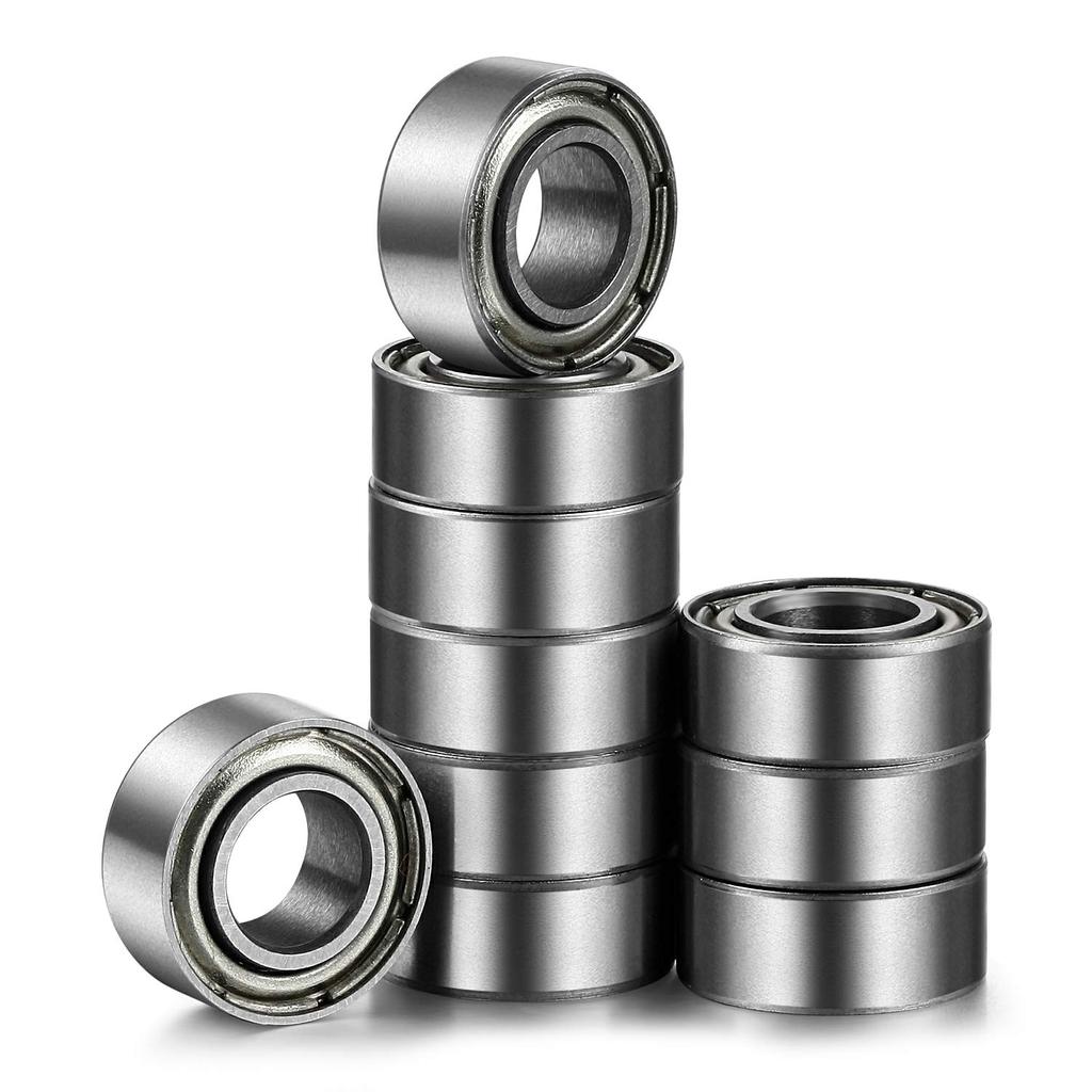 R166 ZZ Bearing, ID 3/16 นิ้ว x OD 3/8 นิ้ว x 1/8 นิ้ว Miniature Ball Bearing, Metal Shielded และ Pr
