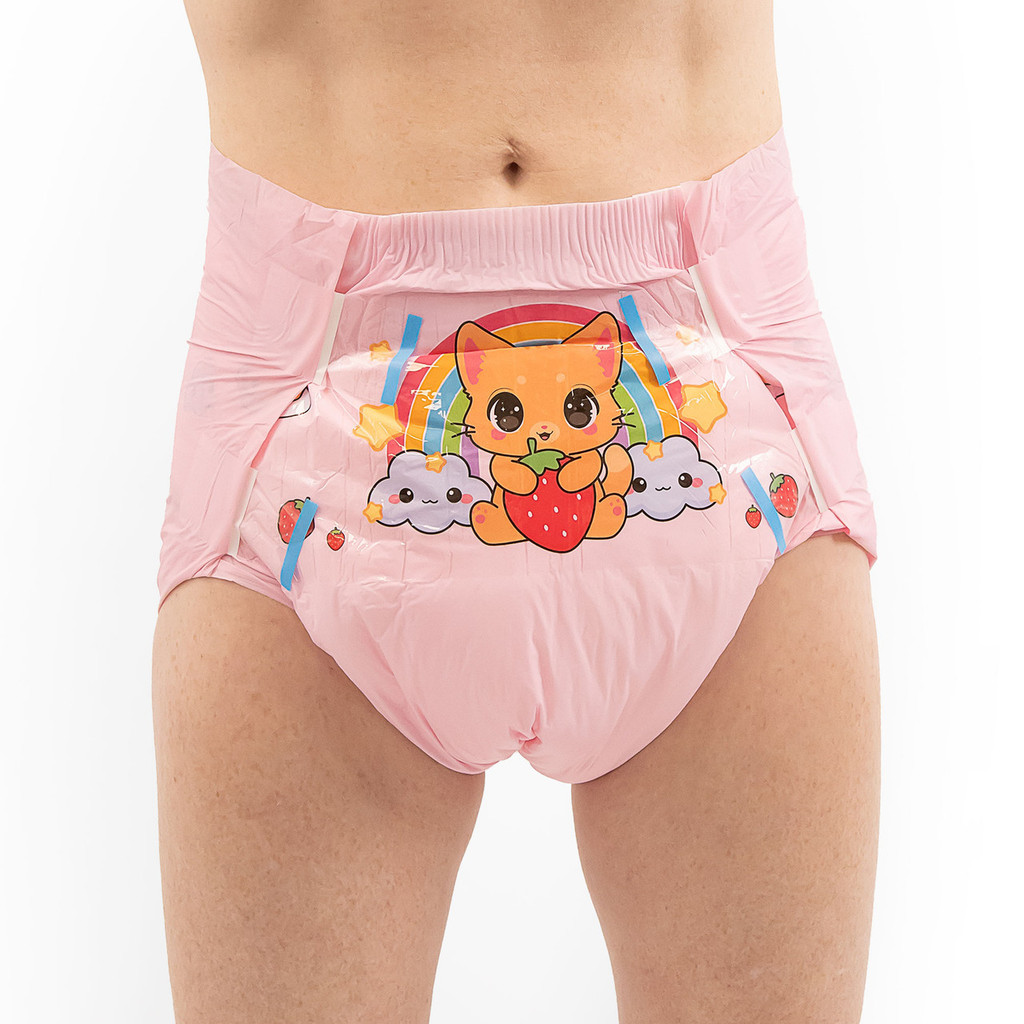 ABDL(ส่งจากประเทศไทย)ผ้าอ้อมแฟนซี สำหรับ ABDL Rearz Omutsu Purrfection 1 ตัว