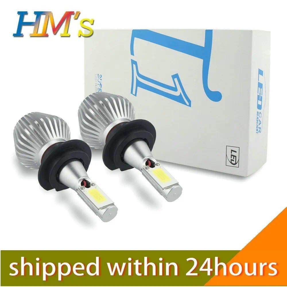 ไฟหน้ารถ LED H4/900/HB2 Hi/Lo 9005/HB3 9008/H13 9001/HB1 880/881 H7 H3 H1 H8/H0/H11 โคมไฟอัตโนมัติไฟ