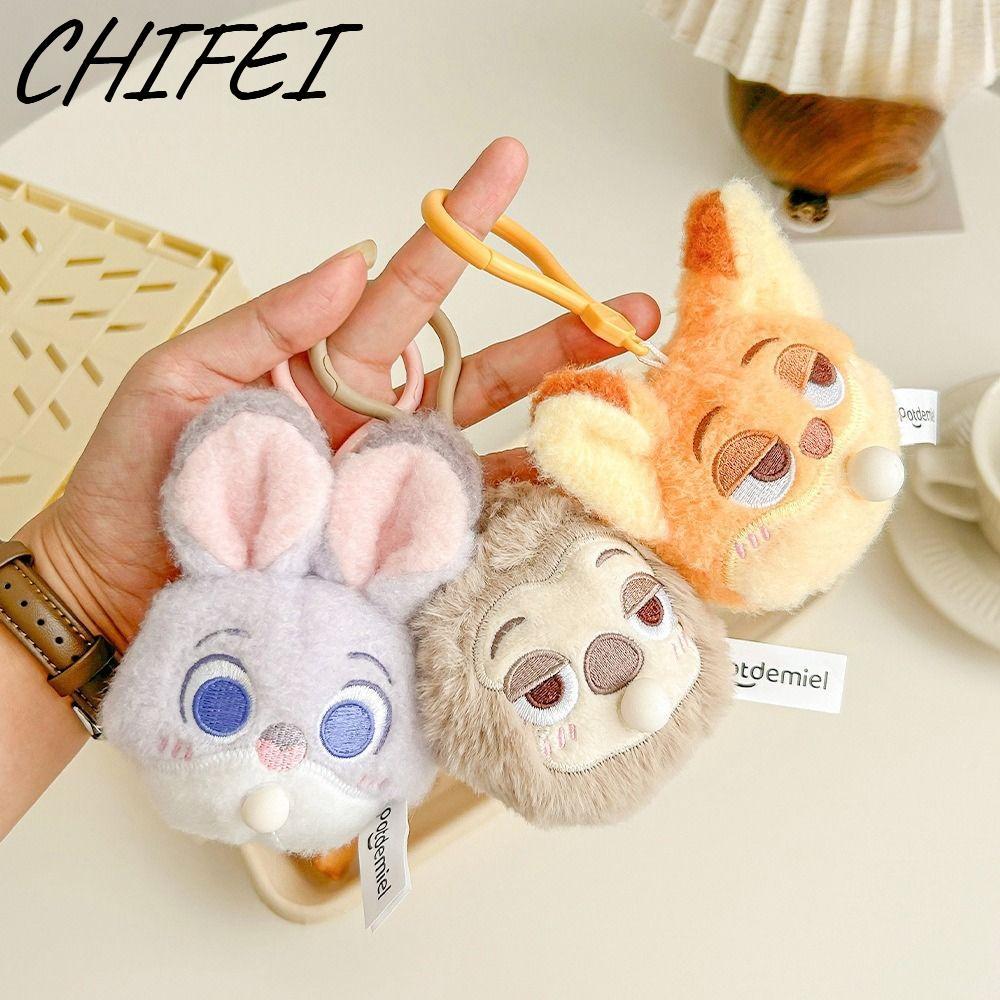 CHIFEI พวงกุญแจตุ๊กตา Soft Birthday Present