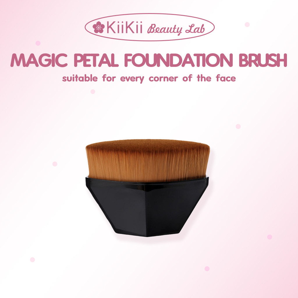 KiiKii Beauty Lab แปรงปัดแก้ม แบบมีกล่อง แปรงรองพื้น แปรงแต่งหน้า ลงรองพื้นได้อย่างรวดเร็ว