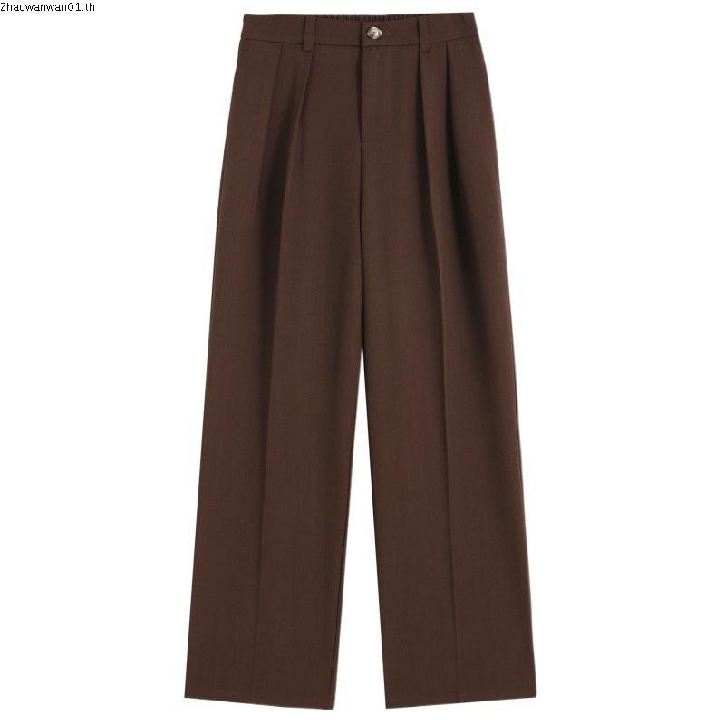 NORMAL.DAY BAGGY TROUSERS V.2 (ผ้าหนานุ่ม-ยับยากรีดง่าย-อยู่ทรงมีน้ำหนัก) กางเกงทรงกระบอกใหญ่ ทรงหลว