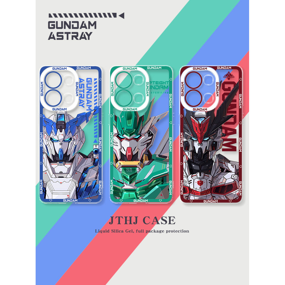 [แผ่นดินใหญ่พร้อมสต็อก/Gundam Series/ญี่ปุ่นสองมิติโทรศัพท์มือถือป้องกันกรณี/] Gundam vivoS20 โทรศัพ