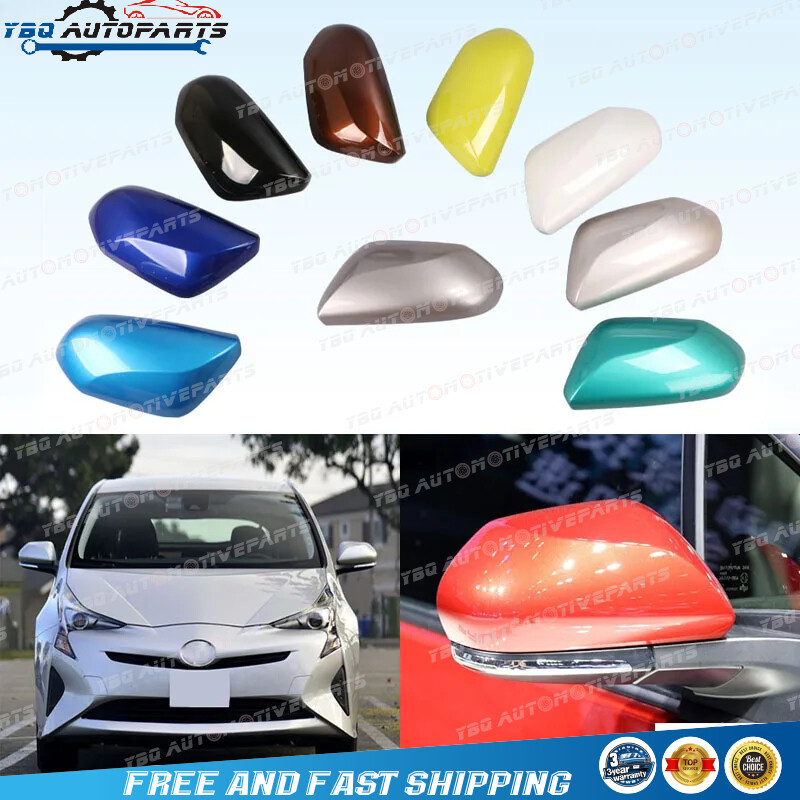 สําหรับ Toyota Prius Xw50 Series Prime 2016 ~ 2022 ด้านข้างกระจกฝาครอบ Wing Cap
