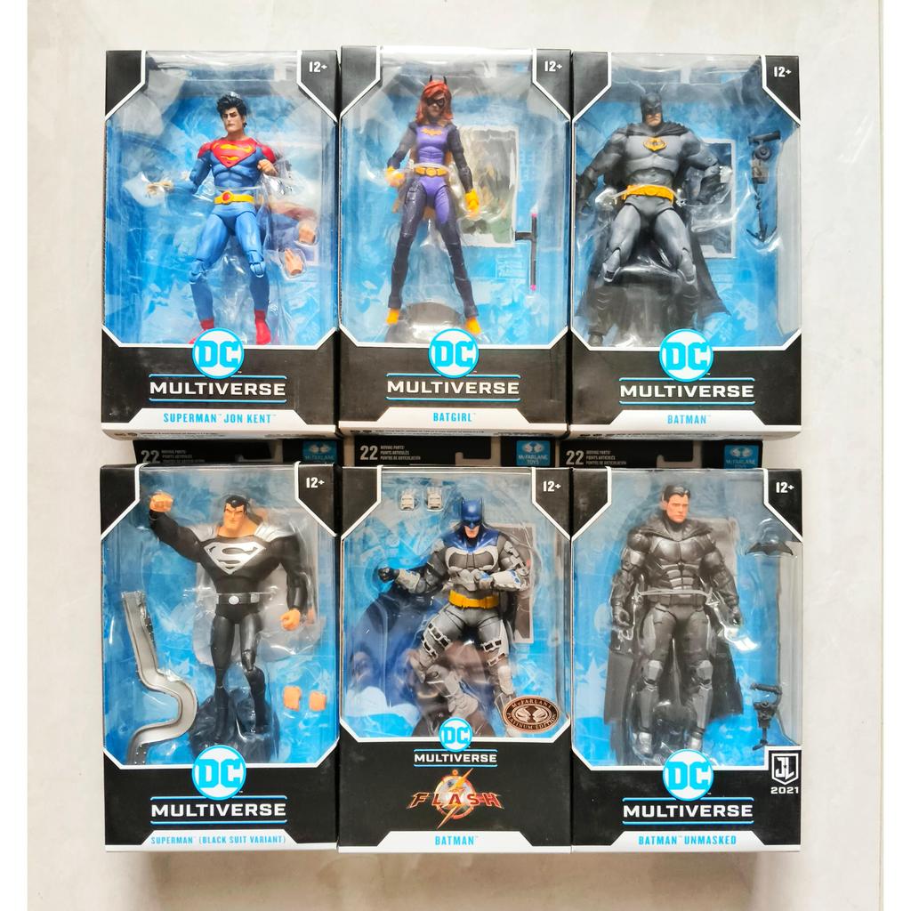 Mcfarlane Mcfarlane DC Kent Little Superman Batgirl Batman Black Superman Justice League Big Ben