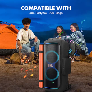 ลําโพงกระเป๋าพกพาสําหรับ JBL PartyBox 720 กระเป๋าเดินทาง Scratchproof ป้องกันฝุ่นแบบพกพาพร้อมกระเป๋าเก็บเดินทางลําโพง,แบบพกพาสําหรับลําโพงปาร์ตี้กลางแจ้ง
