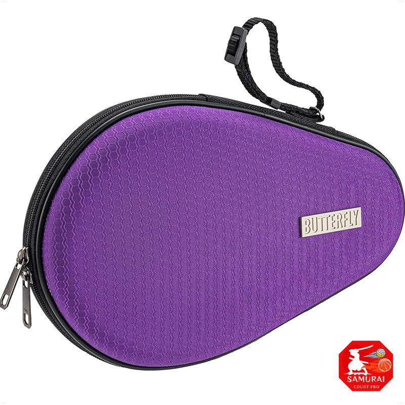 [Butterfly] Table Tennis Racket Case Hard Full Case Purple