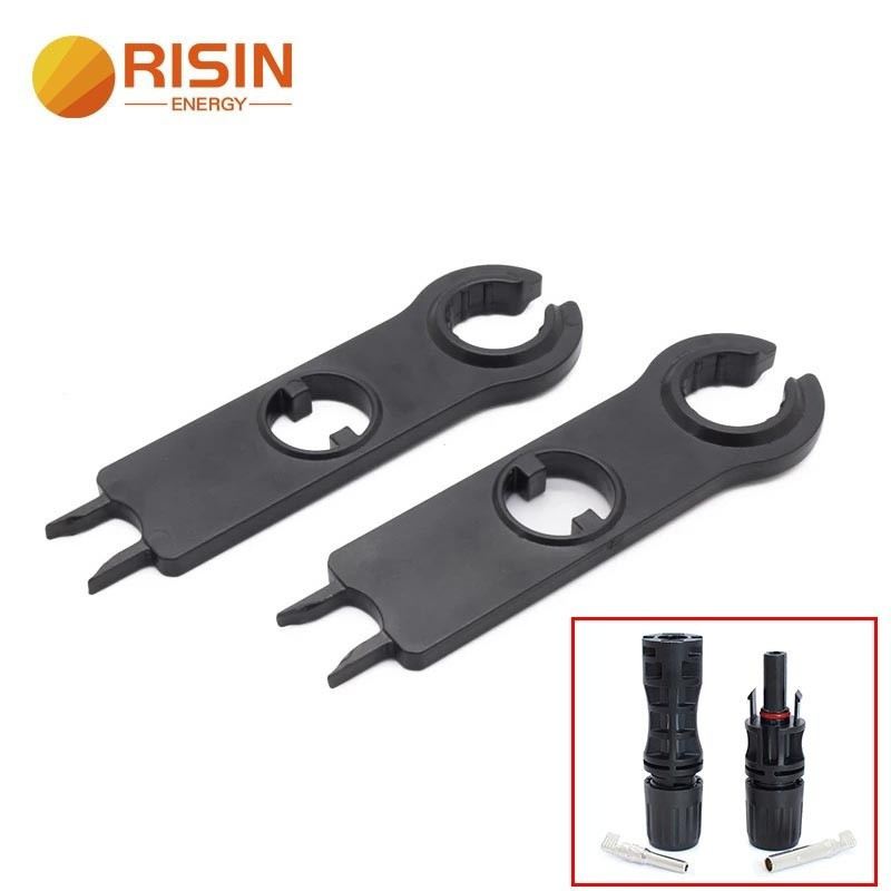 Risin Connector Spanner สําหรับติดตั้งและติดตั้งขั้วต่อ PV ประแจพลาสติก MC4