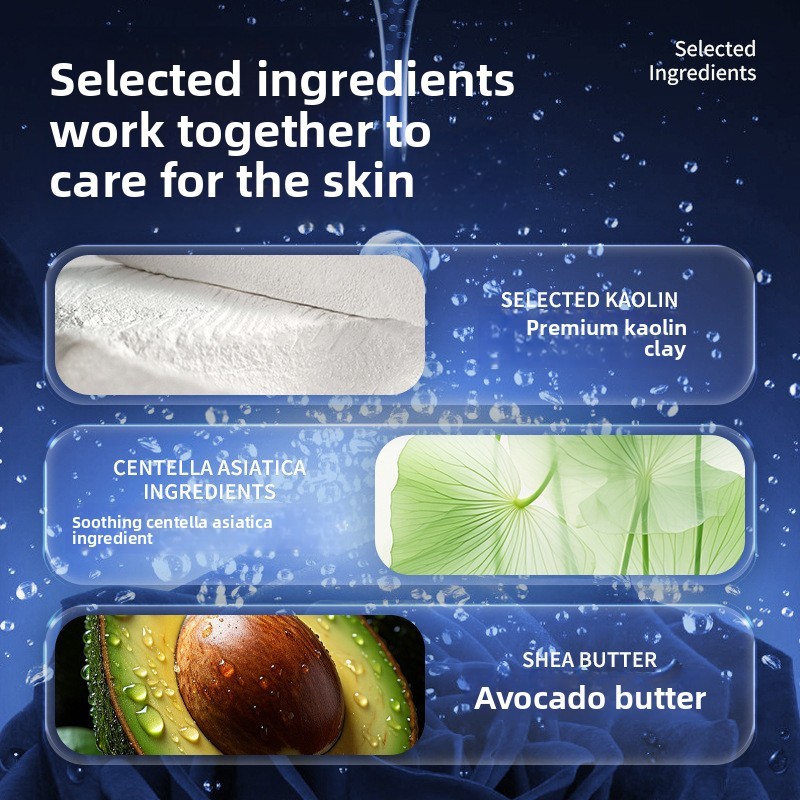 Nicor Mens Shaving Cream Essential Shaving Stick สําหรับผู้ชาย Moisturizing Cleansing Foam Softens B