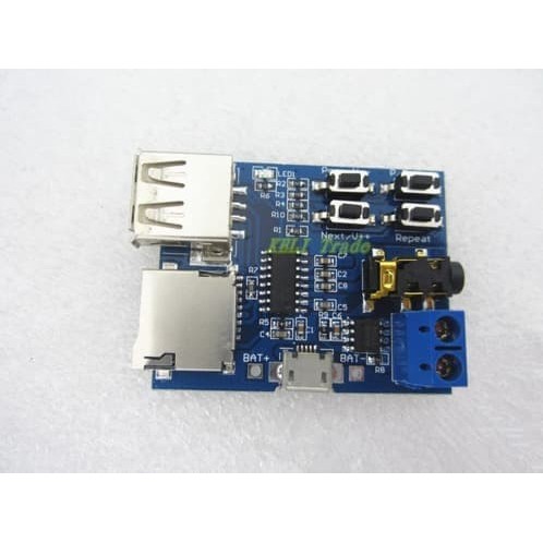 ถอดรหัสถอดรหัส MP3 USB Module [CE]