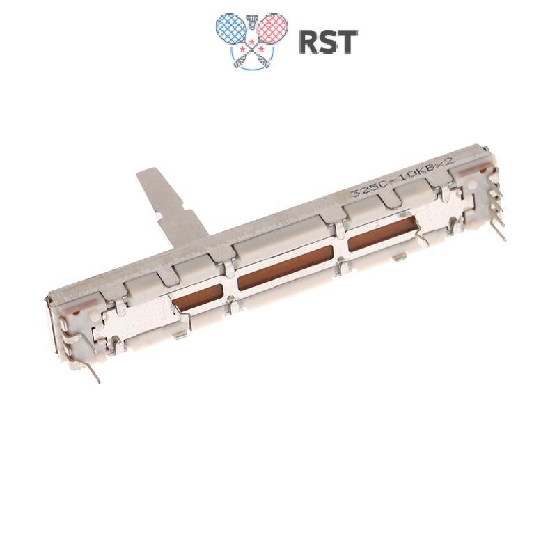 RunSabailTWO 1 PC RS45 Series ตรง Slip Potentiometer Pitch Tempo Fader 10KB2 DCV1024 ความยาวทั้งหมด 