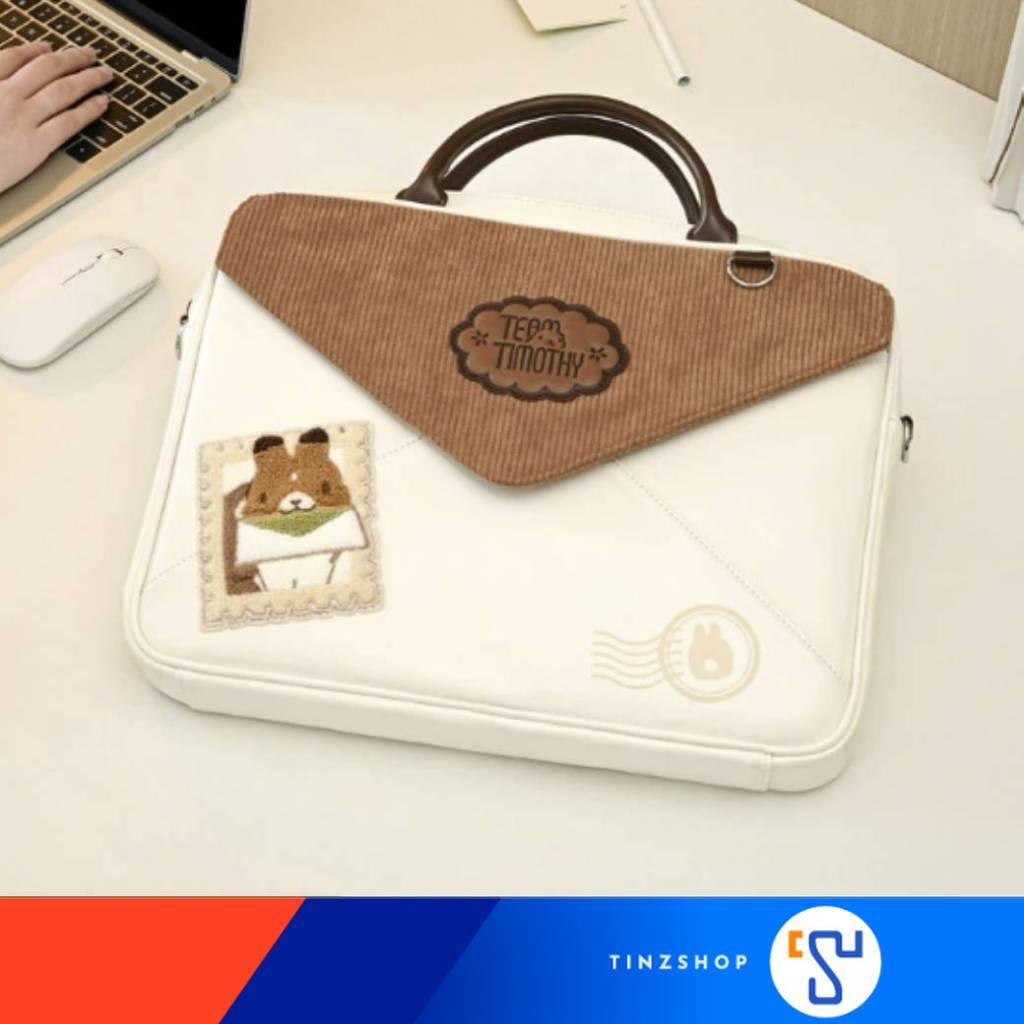 [ส่งด่วน] Geekshare Timothy กระเป๋าสำหรับใส่โน้ตบุคหรือแทปเลต ขนาด 14  นิ้ว : Tinzshop