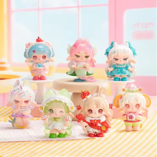 Ruby Bunny Dessert House บ้านขนมกระต่าย กล่องตาบอด สไตล์ที่เลือกได้ น่ารักตุ๊กตา ของเล่น