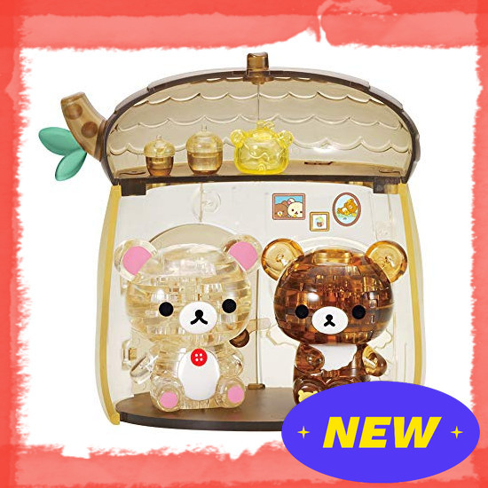 Direct From Japan Beverly 65 pieces Crystal Puzzle Korilakkuma & Chairoi Cockuma Acorn House 50264.