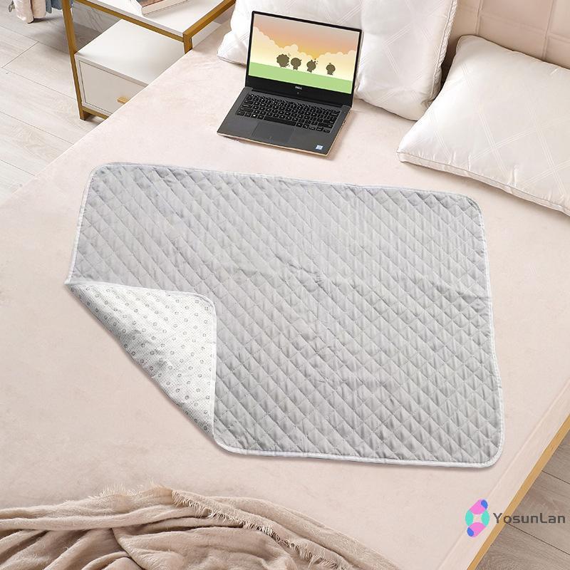 YosunLan] 50*70 ซม./70*90 ซม.กันน้ําที่นอนปัสสาวะเสื่อผู้ใหญ่หญิงประจําเดือน Pad ผ้าปูที่นอน Protector Elder Disabled เสื่อปัสสาวะเด็กใหม่