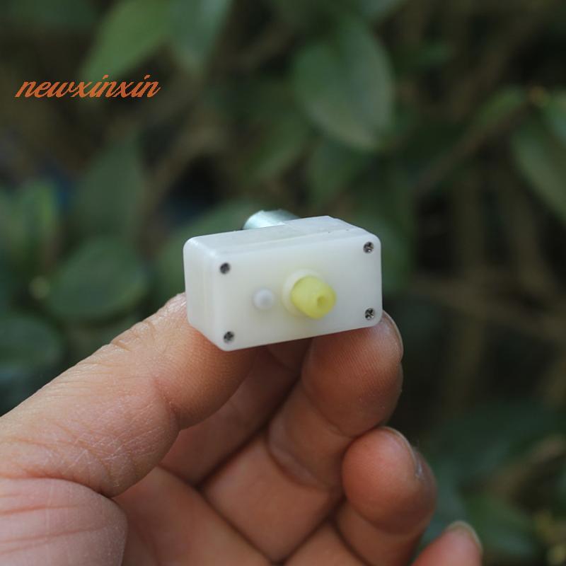 [NT-t] 1/3/5 ชิ้น DC3-6V N20 7-รูปมินิลดมอเตอร์ 36RPM ความเร็วช้าแรงบิดสูงมอเตอร์เกียร์ไมโครของเล่น 