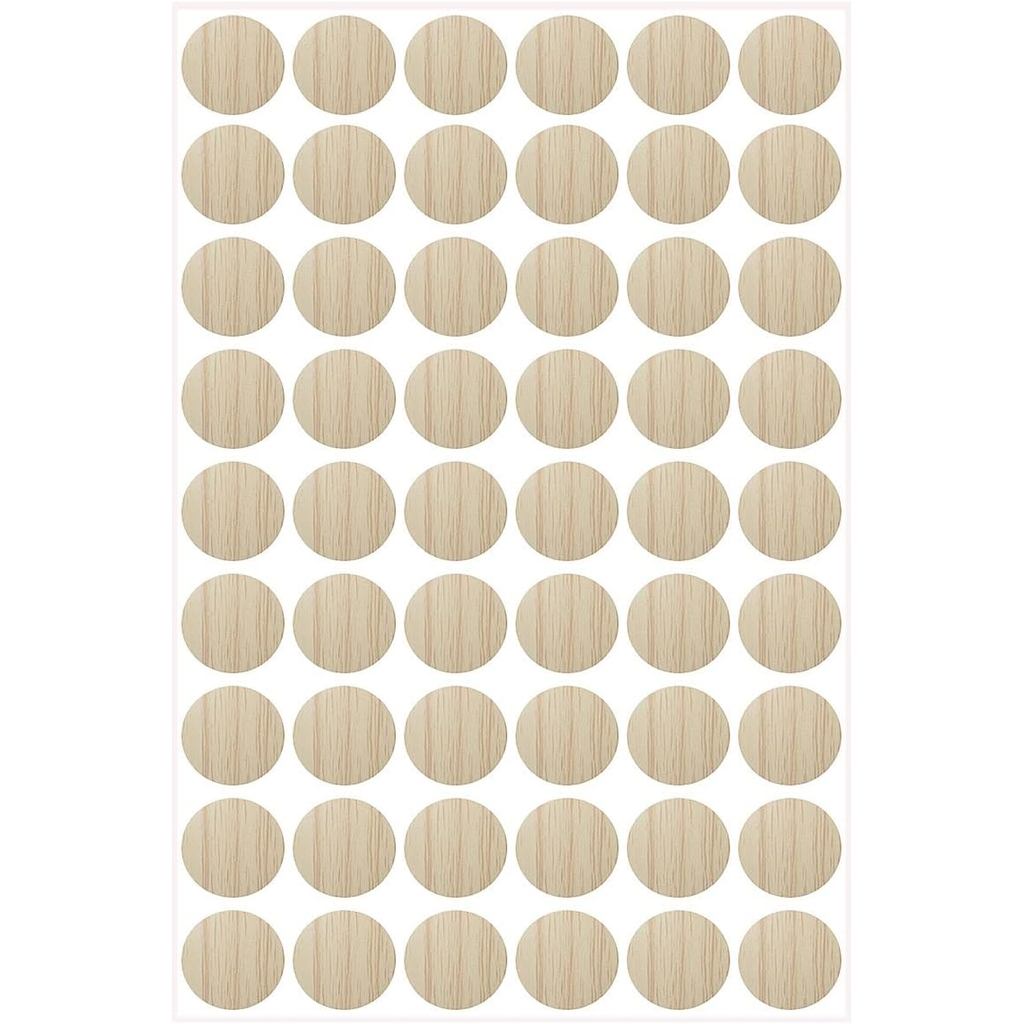 54 PCS ใน 1 แผ่น Self-Adhesive สกรูสติกเกอร์ PVC ครอบคลุมหมวกสกรูพลาสติกฟรีสติกเกอร์กันน้ํากันฝุ่นไม