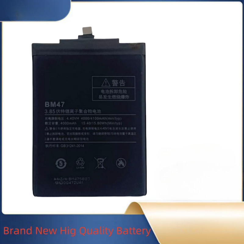 BM47 4100mAh 3.85V For Redmi 3/3S /3X /4/4X / 3pro Mobile Phone Battery