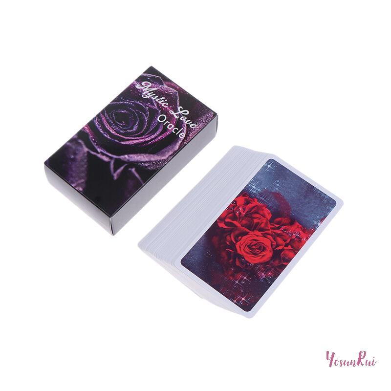 YosunRui] 79 ชิ้นการ์ด Mystic Love Oracle Deck LOVE ORACLE Deck Deck Twin Flame Deck ข้อความสํารับเก