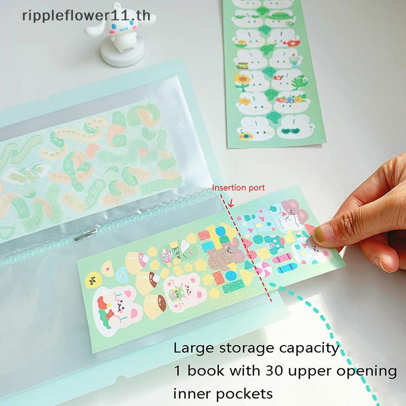 # ขายใหญ่ # 30แผ่นอัลบั้มสมุดวัสดุสติกเกอร์กระดาษคอลเลกชันการจัดเก็บหนังสือผู้ถือบัตรการจัดเก็บภาพโปร่งใส. - รูปที่ 5