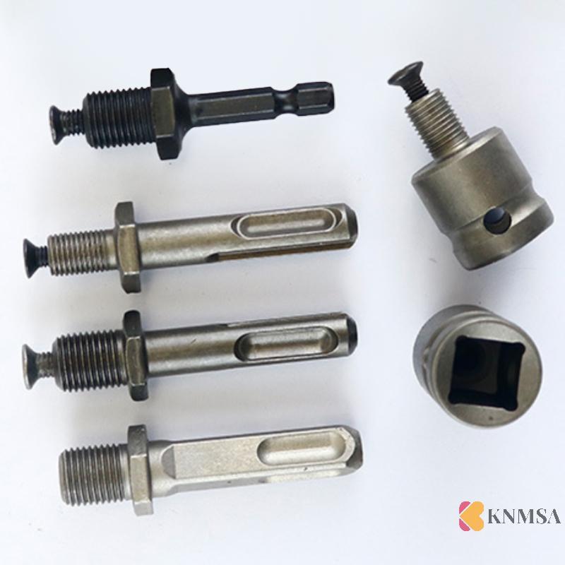 KNMSA] เจาะ Chuck Quick Change Adapter 1/2 3/8 Thread Impact ประแจ Conversion SDS-Plus Hex Socket Sq