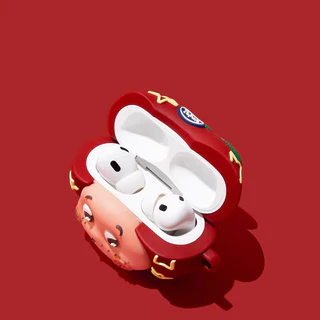 (Pro3 2025) เคส Star Girl สําหรับ AirPods4/4ANC/1/2/3/Pro/Pro2/Pro3 เคสซิลิโคนอ่อนนุ่ม