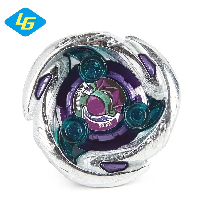 Shinobi Shadow UX-05 Baybad X Spinning Toy พร้อมชุด Launcher เกมต่อสู้การต่อสู้โลหะ